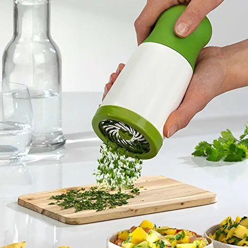 Produktbild: Kräutermühle Gewürzmühle Petersilie Shredder Chopper Gemüseschneider Knoblauch Koriander Gewürzmühle Küchenzubehör