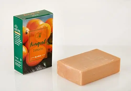 Produktbild: Kräuterseife mit Olivenöl und Kumquat-Extrakt