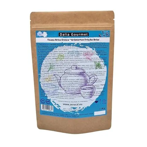 Produktbild: Kräutertee lose | Frische Brise 90 g | Premium Qualität | Glutenfrei | Laktosefrei | Vegan