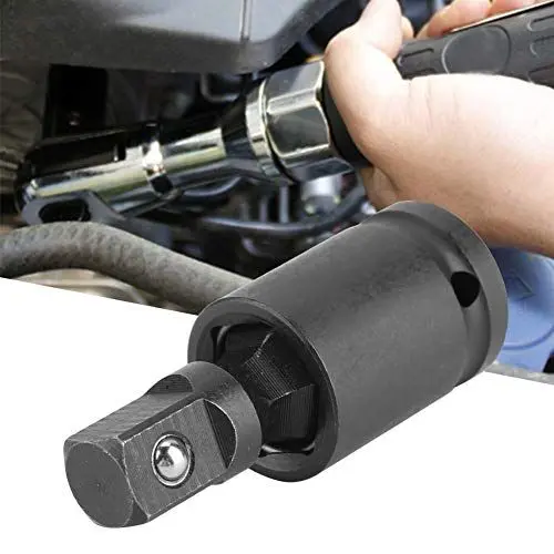 Produktbild: Kraft-Kugelgelenk Schlag Kreuzgelenk Gelenksatz Drehgelenk Auto Pneumatischer Schraubenschlüssel Set Stecknuss Einfluss Schwenken Gemeinsam Steckdose Kugelfederausführung(1/4 Zoll)