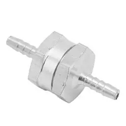 Produktbild: Kraftstoff Rückschlagventil Einweg-Rückschlagventil Aluminiumlegierung Universal für Kraftstoff Benzin Öl Benzin Wasser(4mm) valve default
