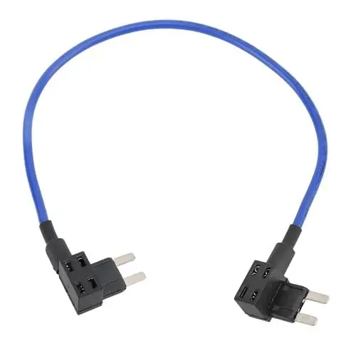 Produktbild: Kraftstoffpumpenrelais-Bypasskabelsatz 20 A Praktische Verwendung TIPM Reparatur-Kraftstoffpumpenrelais-Bypasskabel Grand Caravan 1500 2500 3500 Journey (Blau)