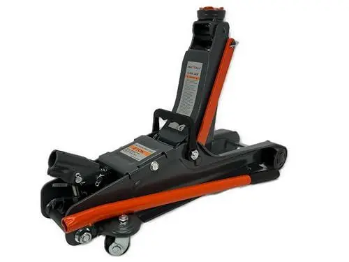 Produktbild: Kraftwelle 2T Rangierwagenheber Flach 85-375 mm Wagenheber Jack 2000 kg KFZ Auto PKW Hydraulik tragbar Low Liner Hydraulikheber Autoheber