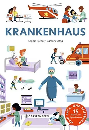 Produktbild: Krankenhaus: Mein Sach- und Spielbuch mit 15 Klappen und Spielelementen