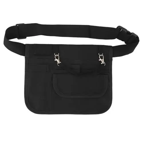 Produktbild: Krankenschwester-Gürteltasche mit Taschen für medizinische Ausrüstung, Hüfttasche, Krankenschwestertasche, Aufbewahrung für Stethoskope, Verbandscheren, Notfallbedarf mit (Typ 3)