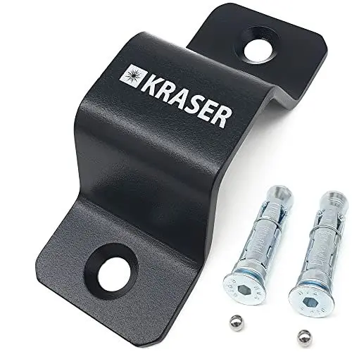 Produktbild: KRASER KR40B Anker Boden-oder Wand-Diebstahlsicherungsanker aus Hochfestem Stahl Bodenanker Wandanker für Kette, Sicherheitsmotorrad, Fahrrad, Anhänger, Kompakt