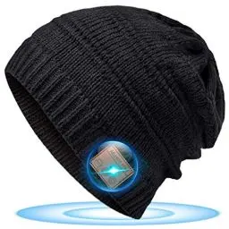 Produktbild: Kreative Geschenke für Jugendliche Bluetooth Mütze - Männer Geschenkideen Weihnachten Coole Sachen Technik für Teenager, Mütze mit Kopfhörer Papa Herren Vater Geschenke