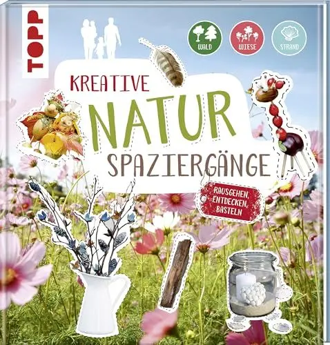 Produktbild: Kreative Naturspaziergänge: Rausgehen, entdecken, basteln