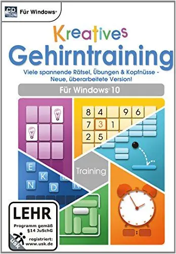 Produktbild: Kreatives Gehirntraining für Windows 10 (PC)