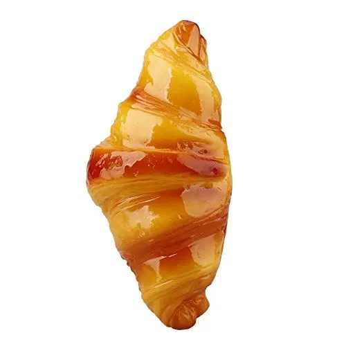 Produktbild: TITA-DONG Kreatives Nachtlicht Wie Ein Croissant, Batteriebetrieben, Niedliche Schreibtischlampe in Brotform, Dekorative Nachtlichter für Zuhause, LED-Nachtlicht, Nachttischlampe für Schlafzimmer(C)