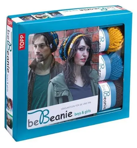 Produktbild: Kreativ-Set be Beanie boys & girls: Häkelmützen für Sie und Ihn