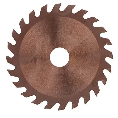 Produktbild: Kreissägeblatt Hartmetall Bronze Metallschneidendes Holzbearbeitungswerkzeug 24T/36T (85 * 15 * 24T)