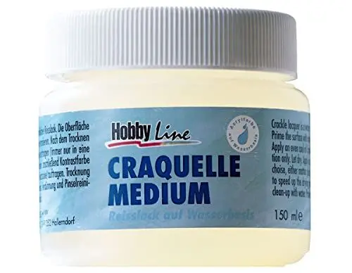Produktbild: KREUL 79420 - Craquelle Medium, 150 ml Dose, Reißlack für antike Effekte und Erzeugung eines Used Looks auf Terrakottatöpfen, Vasen, Holzboxen und Bilderrahmen