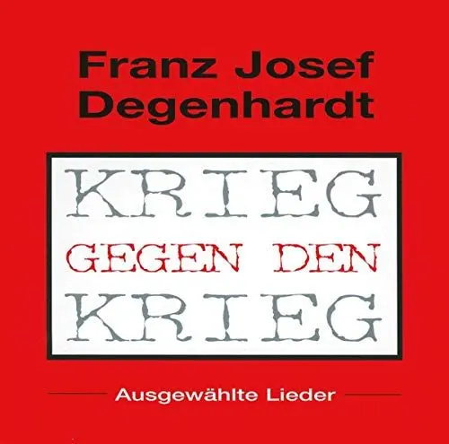 Produktbild: Krieg Gegen Den Krieg