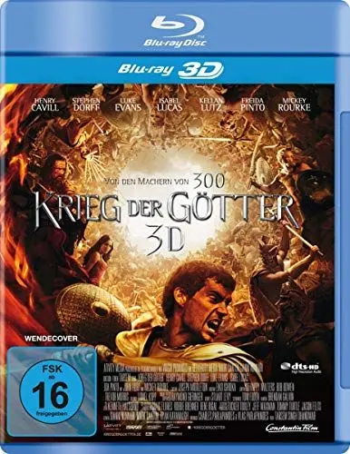 Produktbild: Krieg der Götter (3D Blu-ray)