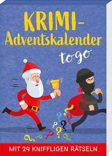 Produktbild: Krimi-Adventskalender to go 4: Mit 24 kniffligen Rätseln (Adventskalender für Erwachsene - 24 Rätsel)
