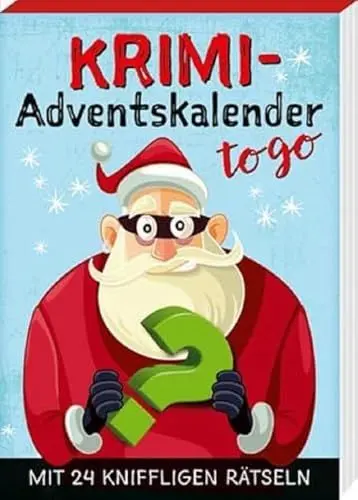Produktbild: Krimi-Adventskalender to go 6: Mit 24 kniffligen Rätseln (Adventskalender für Erwachsene - 24 Rätsel)