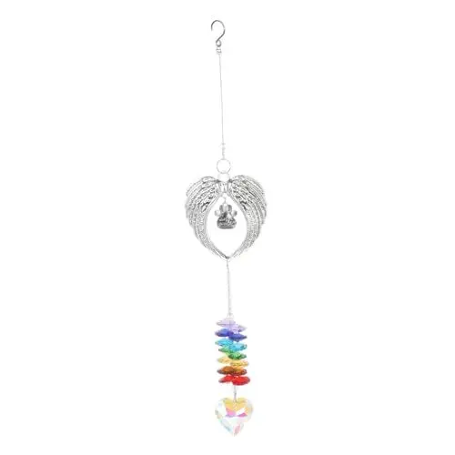 Produktbild: GRIRIW Wanddekorationsanhänger in Herzform Aus Kristall Für Frauen Fensterkristallornament Zur Dekoration