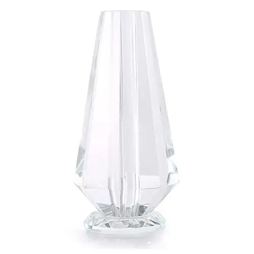 Produktbild: 1 Stück Klarer Eleganter Glas-Rosenhalter für Kristall-Rosen-Blumenständer für Immer Vase 0 Vase Handwerksdekoration