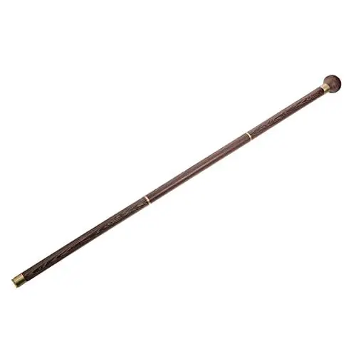 Produktbild: Krücke gehen Abnehmbarer Gehstock Camping-Wanderstöcke Stöcke und Spazierstöcke Klappstöcke Spazierstock ältere Wanderstange Balance Wanderstock Anti-Rutsch-Stick Reisen Wenge