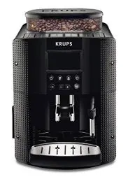 Produktbild: Krups EA8150 Kaffeevollautomat Essential Espresso | 1450 Watt | 1,7 Liter Wassertank | 15 bar | LCD-Display | 3 Temperaturstufen + 3 Mahlgrade | Schwarz