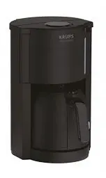Produktbild: Krups Pro Aroma KM303810| Filterkaffeemaschine 1 Liter Fassungsvermögen | mit Thermokanne | 800 Watt | für 10-15 Tassen Kaffee | schwarz