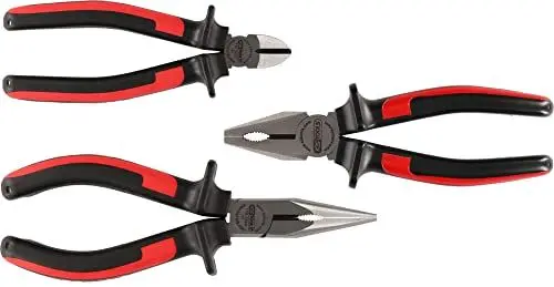 Produktbild: KS Tools 115.1010 ERGOTORQUE Zangen-Satz, 3-tlg.