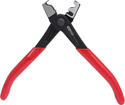 Produktbild: KS Tools 115.1045 Click-Schlauchschellenzange, geschmiedet, 180mm, Farbig