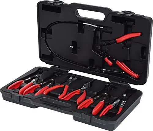 Produktbild: KS Tools 115.1055 KFZ Schlauchschellenzangen-Satz, 7-tlg