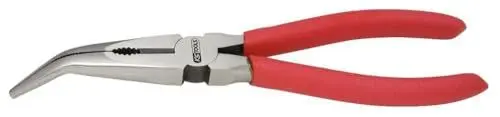 Produktbild: KS Tools 115.1318 Flachrundzange, gebogen, 165mm