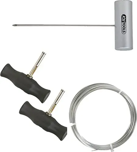 Produktbild: KS Tools 140.2250 Drahtschneide-Satz mit Schneidedraht, 4-tlg.