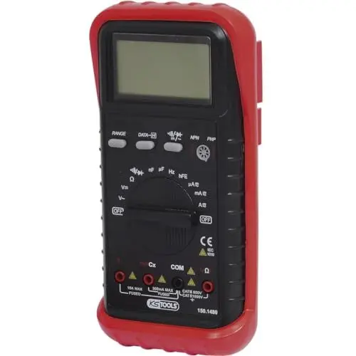 Produktbild: KS Tools 150.1480 KFZ-Multimeter, 4042146377833