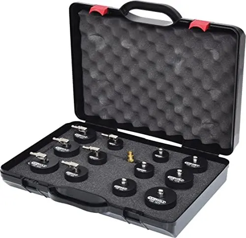 Produktbild: KS Tools 150.1825 Turbolader-Bajonett-Ladeluft-System-Prüfkoffer-Satz, 13-tlg
