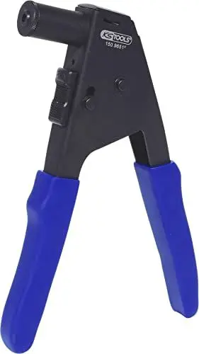 Produktbild: KS Tools 150.9650 Kunststoff-Nietzangen-Satz mit Nieten, 41-tlg.