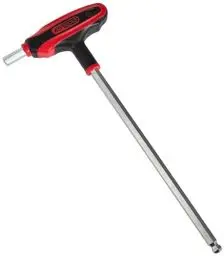Produktbild: KS Tools 151.8137 ERGOTORQUEplus T-Griff-Innensechskant-Kugelkopf-Schlüssel, 8mm
