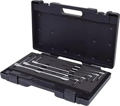 Produktbild: KS Tools 158.5100 3-Wege T-Griff-Innensechskant-Schlüssel-Satz, 8-tlg.