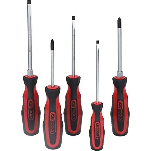 Produktbild: KS Tools 159.0005 ERGOTORQUEplus Schraubendreher-Satz, 5-tlg