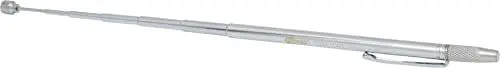 Produktbild: KS Tools 550.1001 2in1 Teleskop-Magnethalter mit Waschdüsen-Reinigungs- und Einstellwerkzeug, 150-675mm