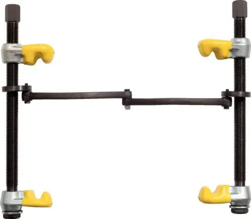Produktbild: KS Tools 670.0031 Federspanner mit Sicherheitsbügel, kunststoffbeschichteten Haken, 240mm