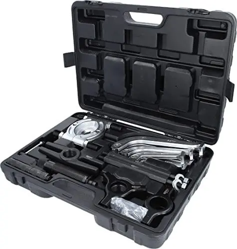 Produktbild: KS Tools 700.1200 Hydraulischer Abziehersatz 2-armig und 3-armig, 22-tlg