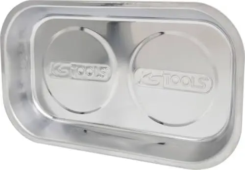 Produktbild: KS Tools 800.0151 Edelstahl Magnet-Teller, 140x240mm