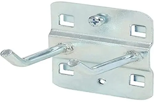 Produktbild: KS Tools 860.0812 Doppelter Werkzeughalter mit schrägem Hakenende, Ø 6 mm, 35mm