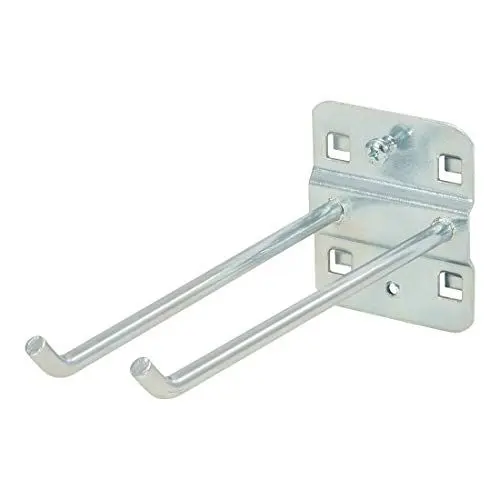 Produktbild: KS Tools 860.0815 Doppelter Werkzeughalter mit schrägem Hakenende, Ø 6 mm, 150mm