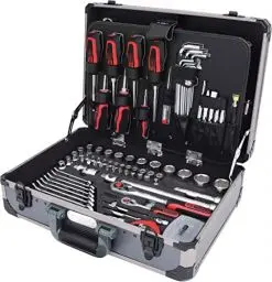 Produktbild: KS Tools 1/4 +1/2 Universal Werkzeug-Satz 149-tlg. 911.0649, 4042146679685, grau / schwarz / blau / rot, 1/4 und 1/2 zoll