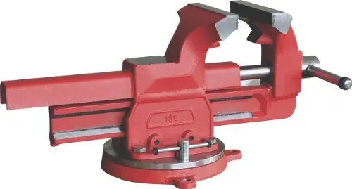Produktbild: KS Tools 914.0025 Schraubstock mit Rundteller, 100 mm