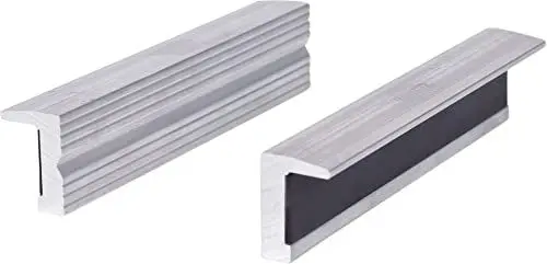 Produktbild: KS Tools 914.0082 Alu-Schraubstock-Schonbacken,Struktur,140mm