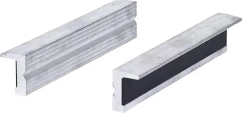 Produktbild: KS Tools 914.0083 Alu-Schraubstock-Schonbacken,Struktur,160mm