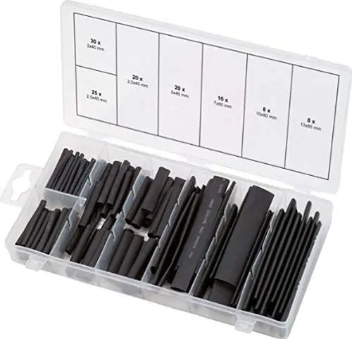 Produktbild: KS Tools 970.0230 Sortiment Schrumpfschläuche,2,0x40-13x80, 127-tlg.