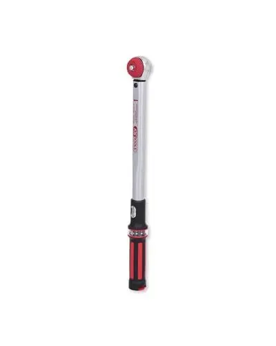 Produktbild: KS Tools Drehmomentschlüssel 1/2 Zoll 516.6042 I 40-200 Nm I Präzisions Schraubenschlüssel mit Quick-Lock Drehknopf-Umsteck-Ratschenkopf & Doppelskala