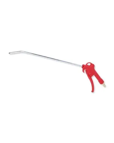 Produktbild: KS Tools Universal Druckluftpistole lang 515.1903 I 6,3 Bar, 90 dBA I Ausblaspistole mit 330mm Düse - 1/4